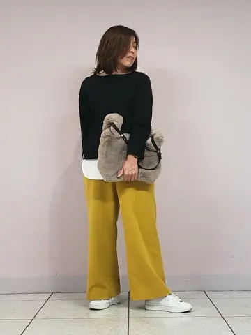 自由区 山崎 コーディネート画像