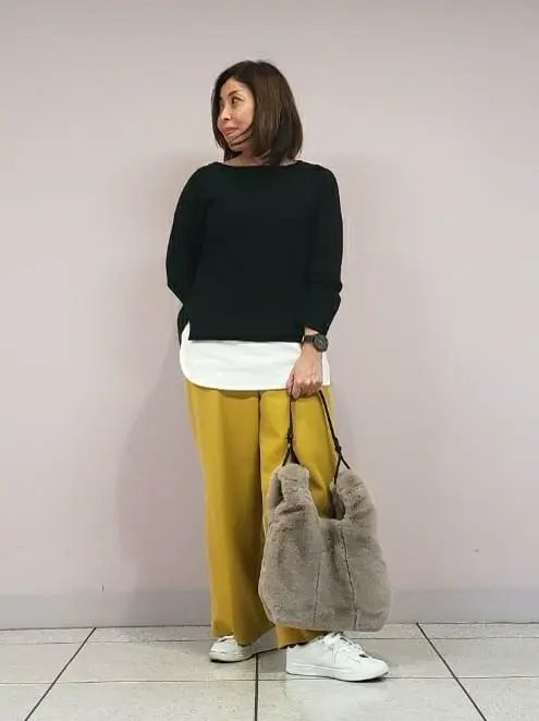 自由区 山崎 コーディネート画像