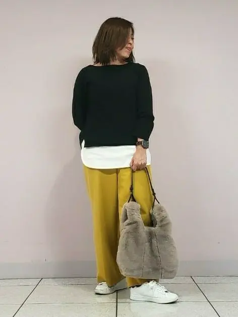 自由区 山崎 コーディネート画像