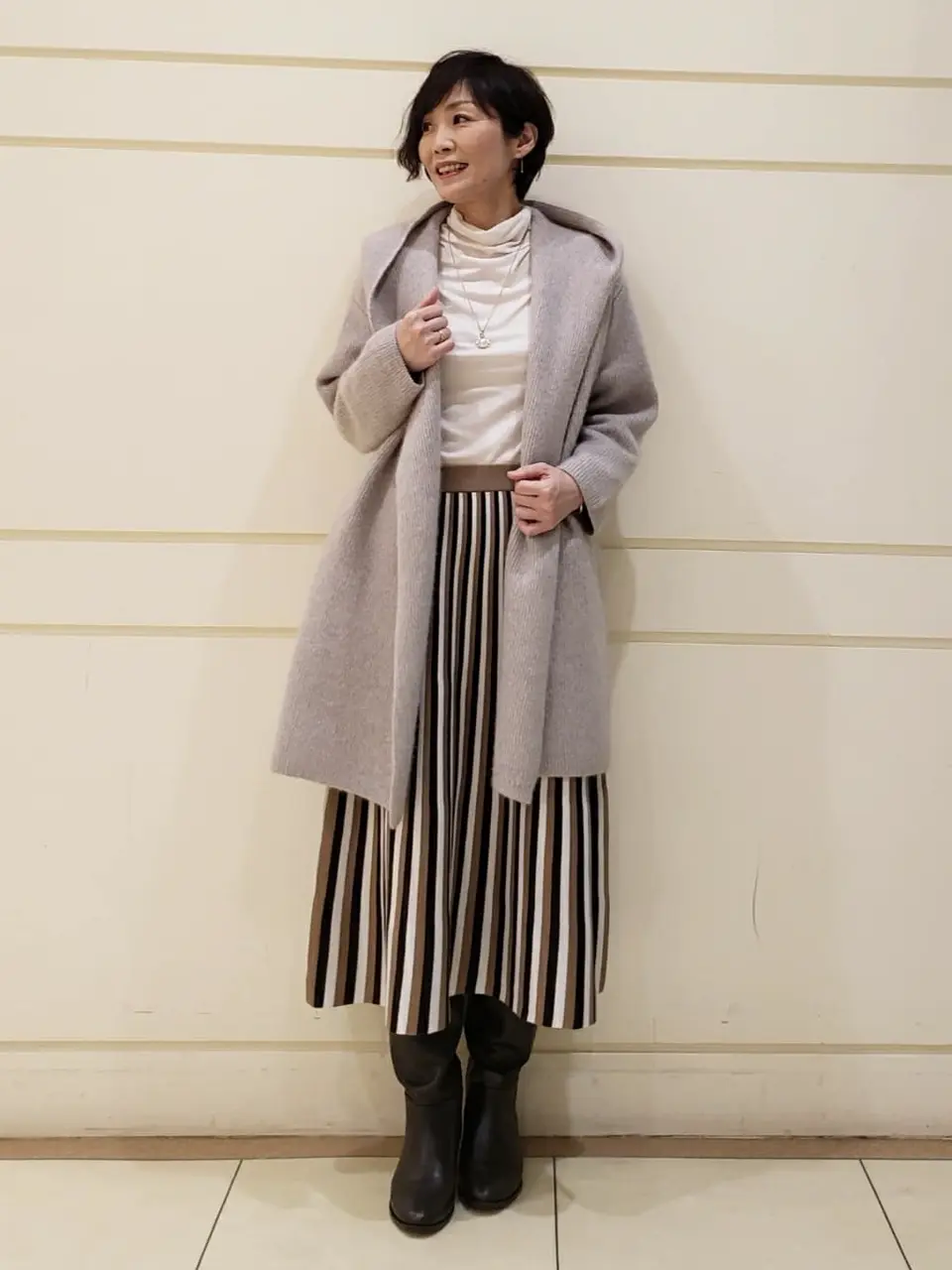 自由区 maruri コーディネート画像