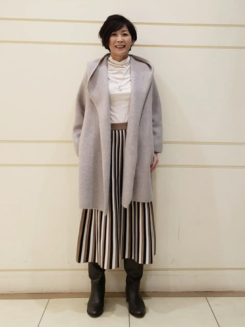 自由区 maruri コーディネート画像