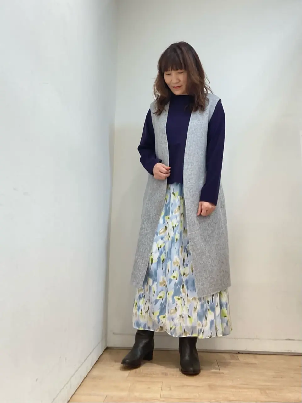 自由区 国広 コーディネート画像