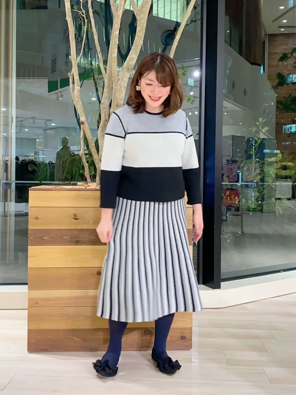 自由区 うめだ コーディネート画像