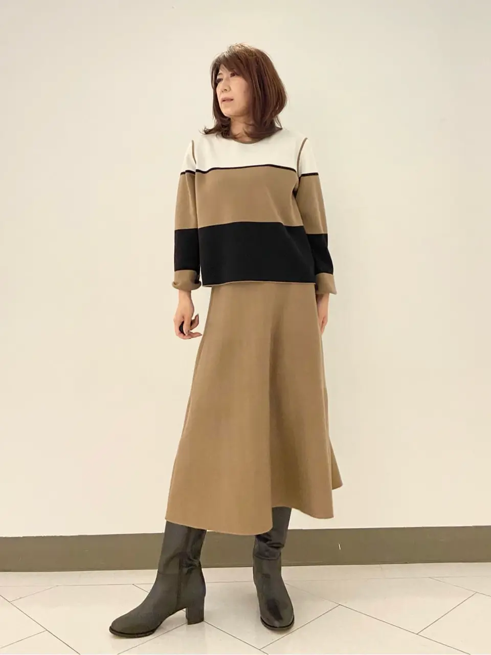 自由区 KAZU コーディネート画像