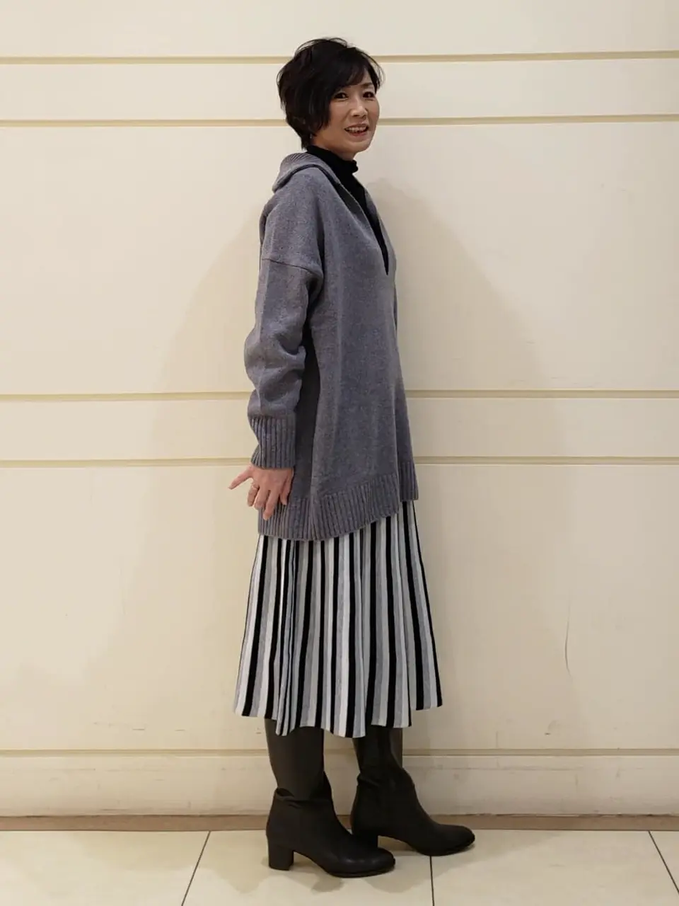 自由区 maruri コーディネート画像