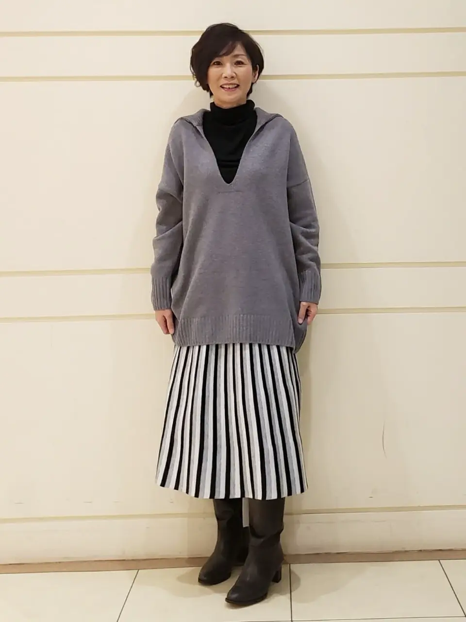 自由区 maruri コーディネート画像