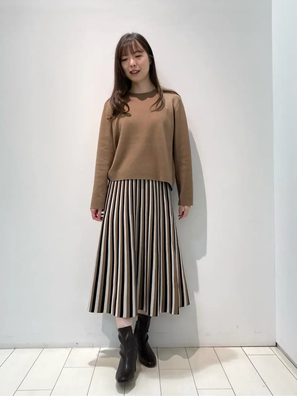  檀 コーディネート画像