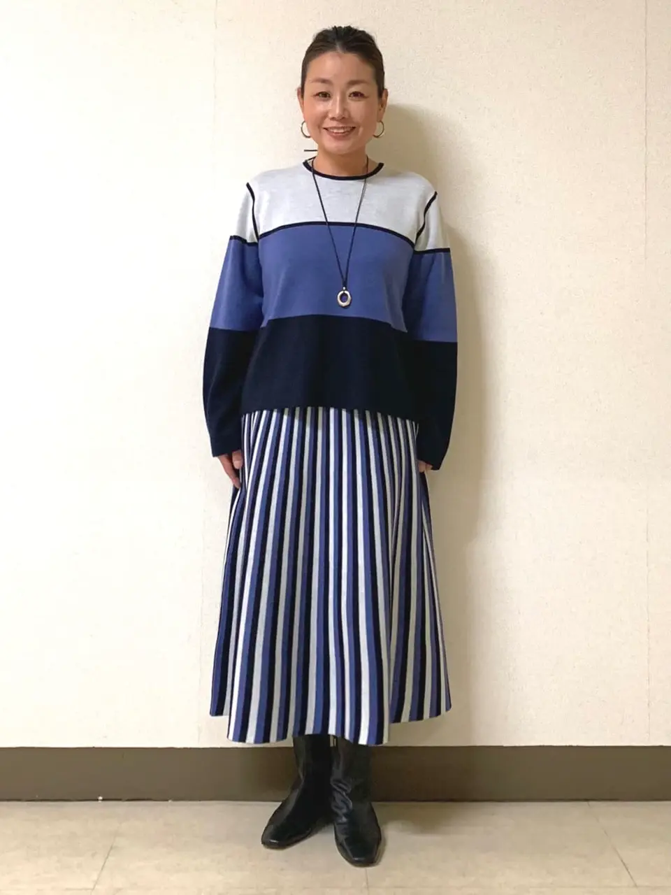 自由区 坂本 コーディネート画像