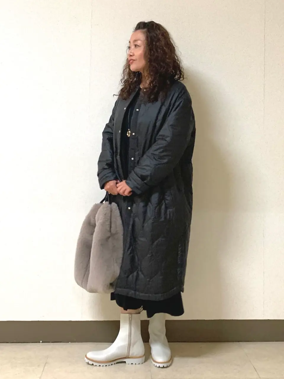 自由区 坂本 コーディネート画像