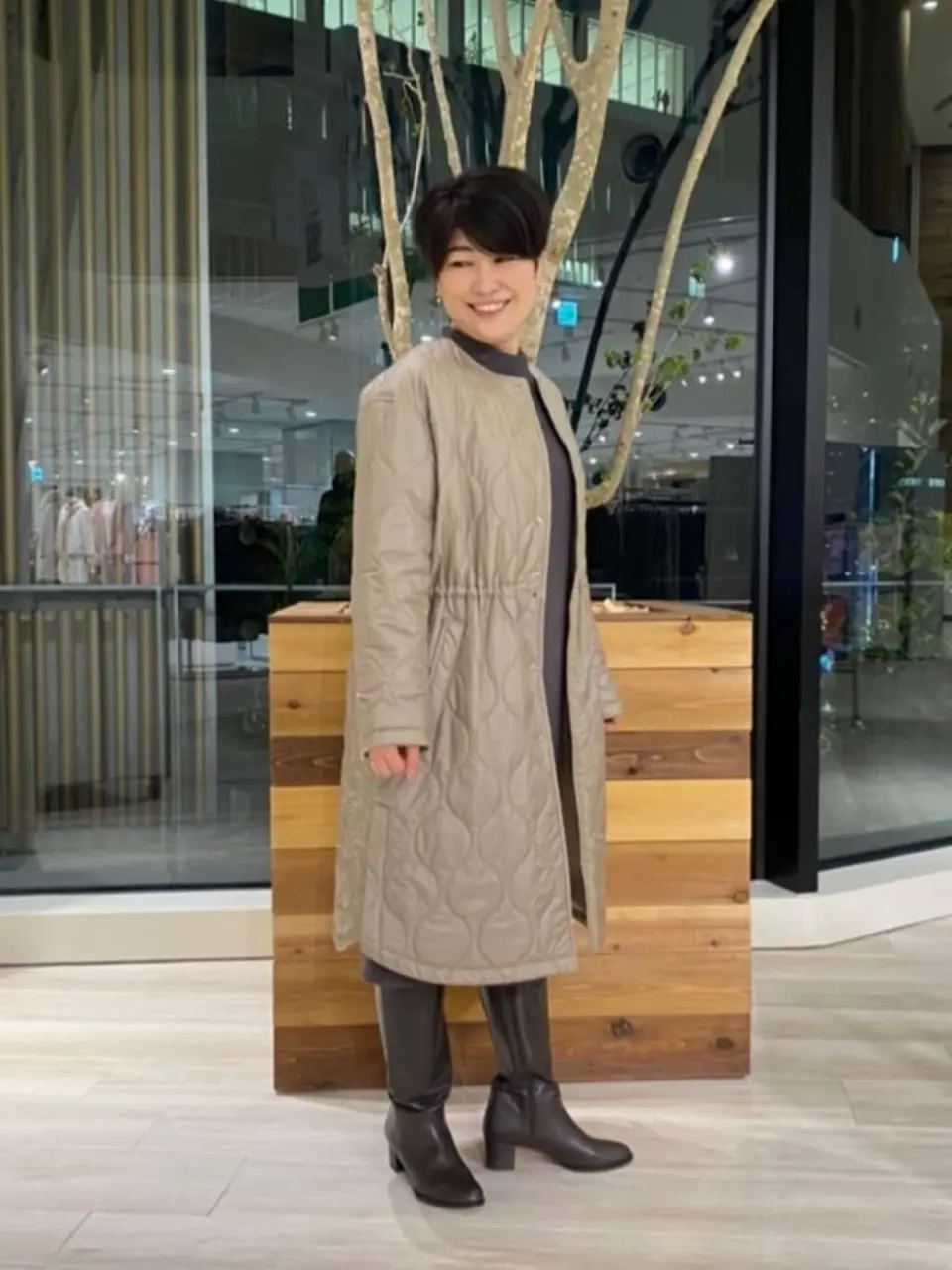 自由区 田中 コーディネート画像