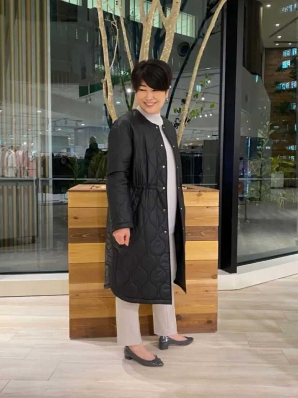 自由区 田中 コーディネート画像