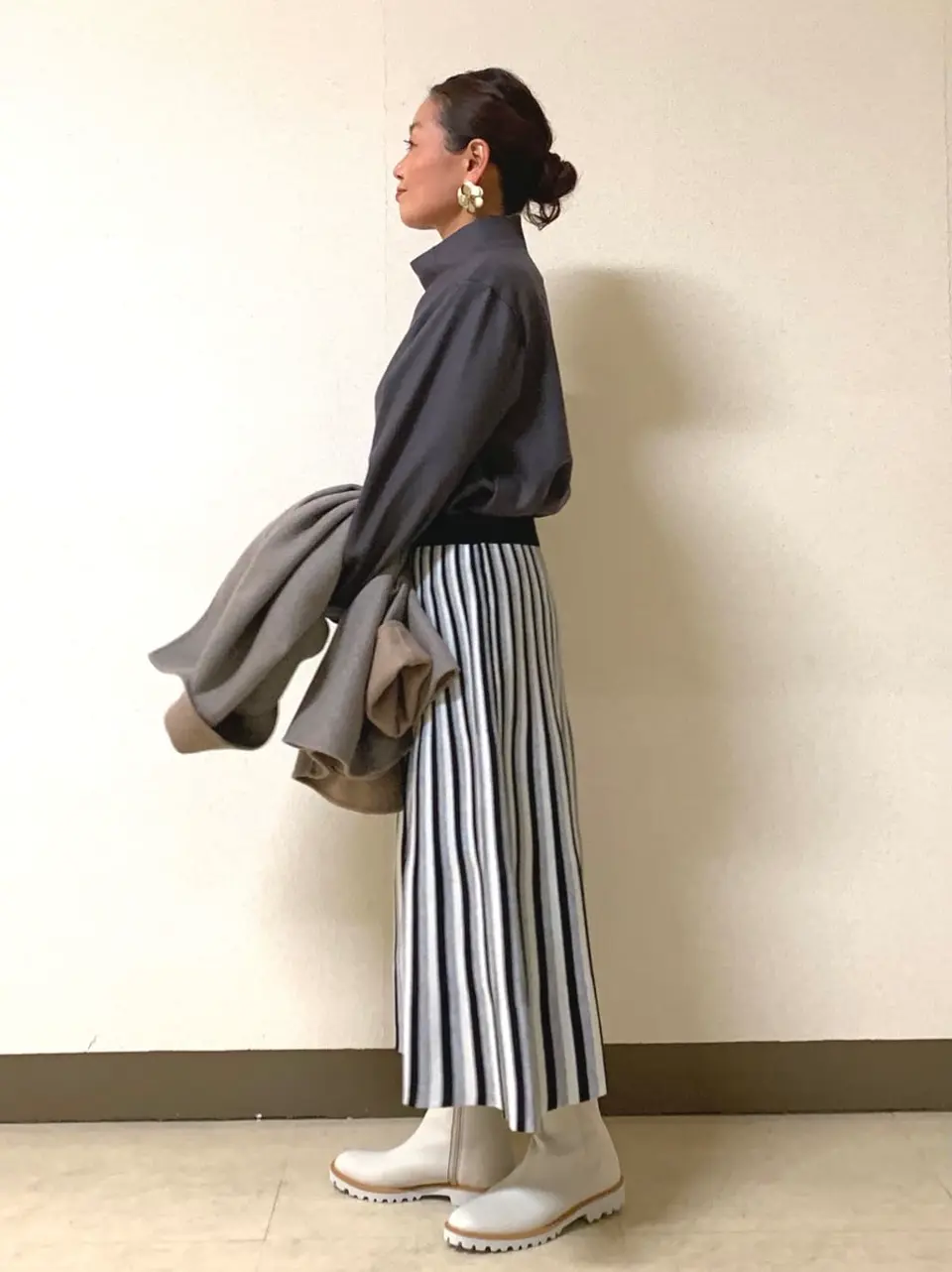 自由区 坂本 コーディネート画像