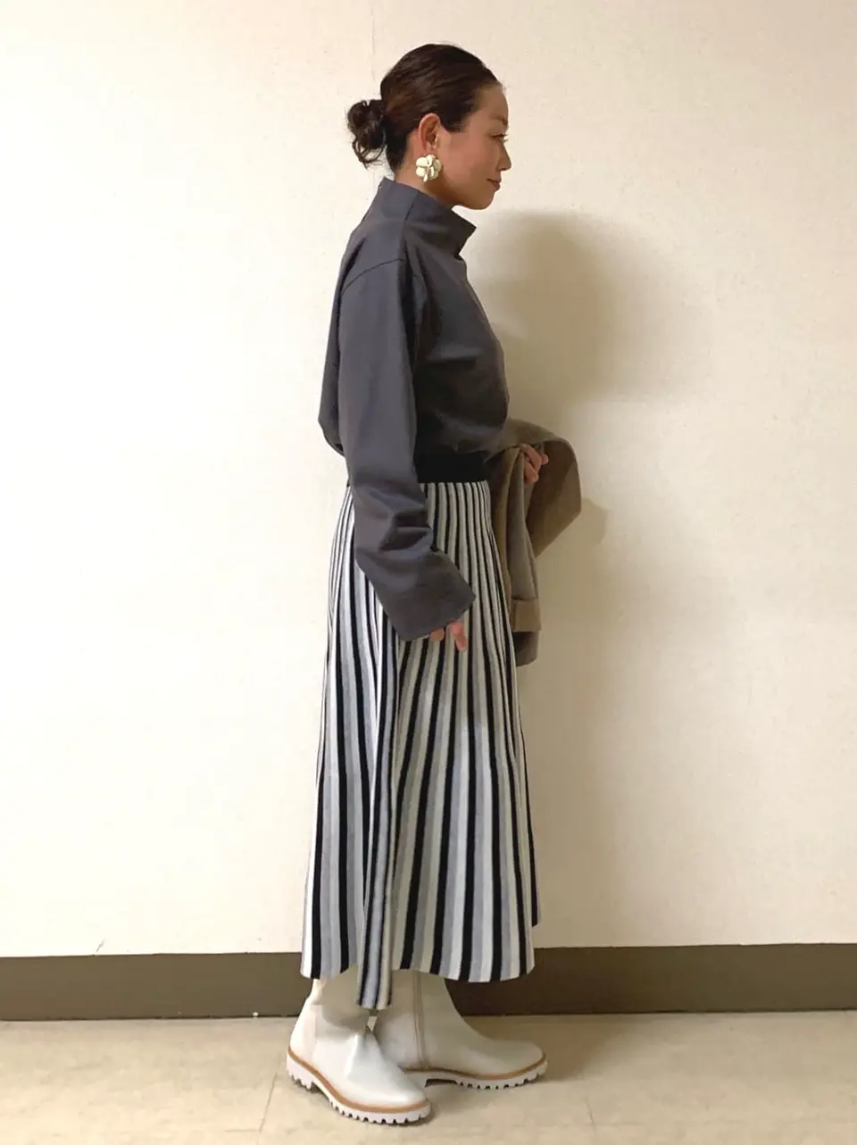 自由区 坂本 コーディネート画像