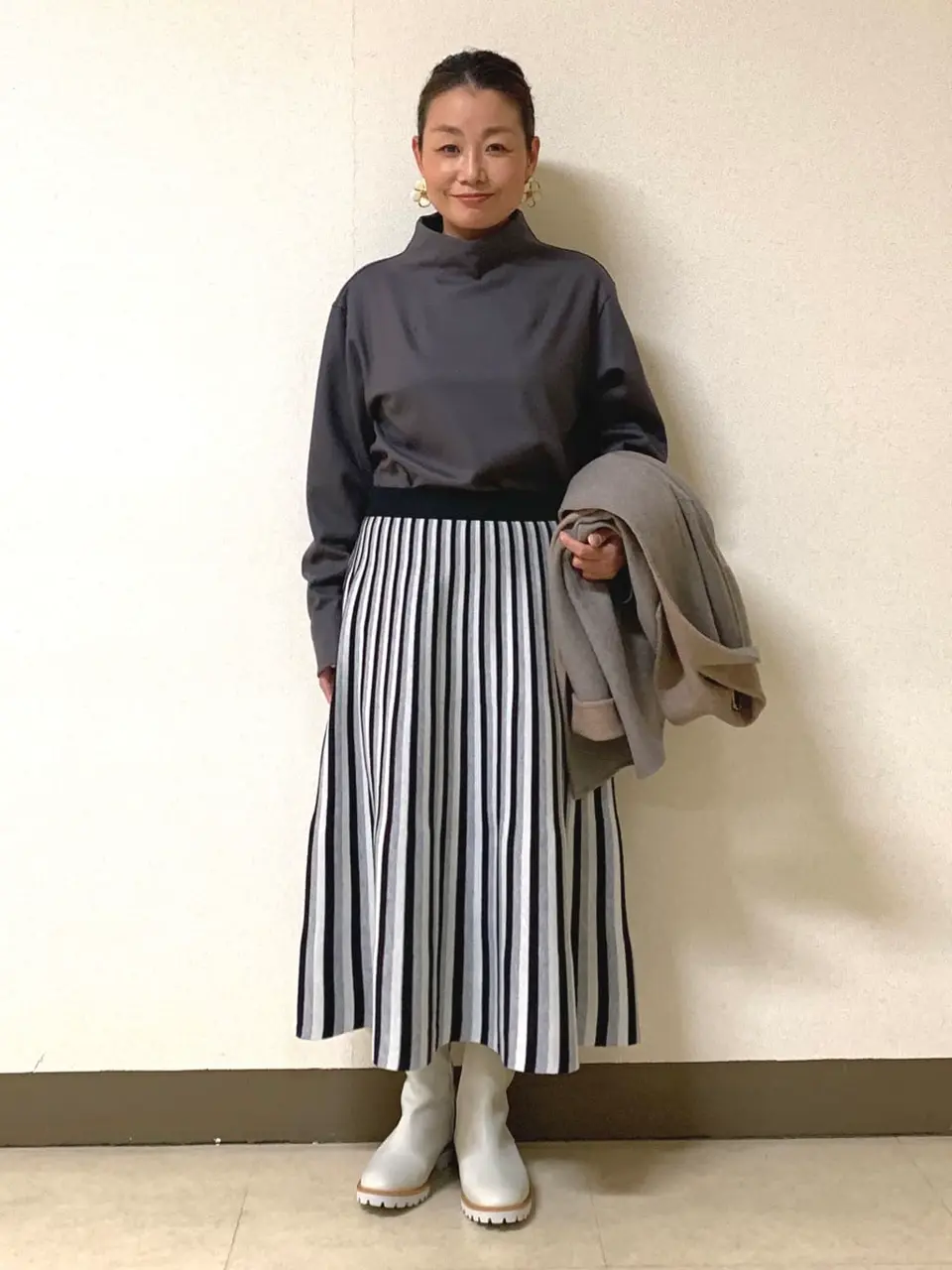 自由区 坂本 コーディネート画像