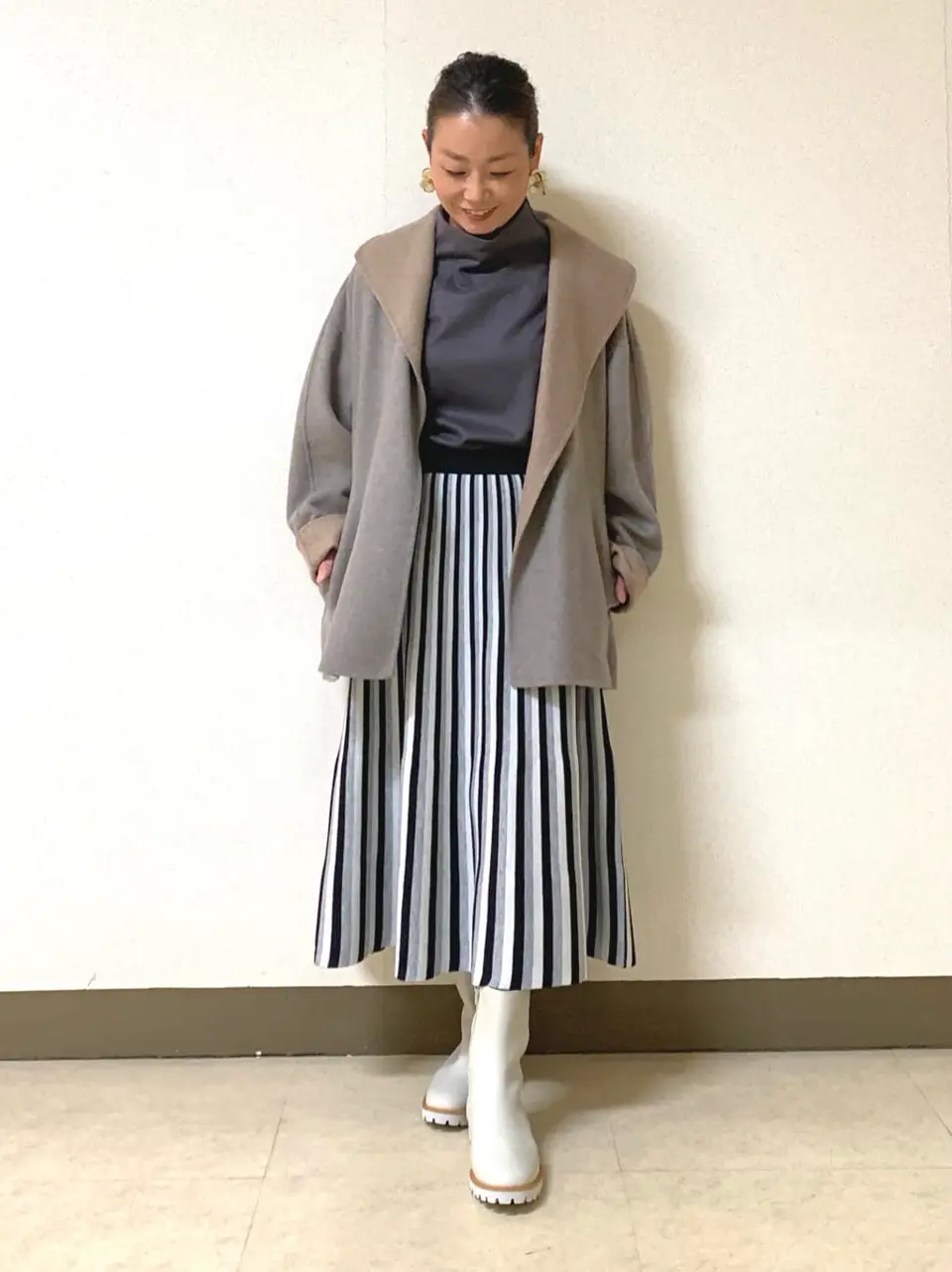 自由区 坂本 コーディネート画像