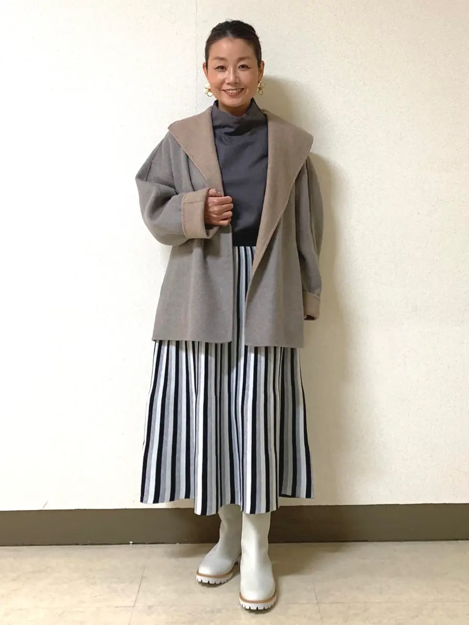 自由区 坂本 コーディネート画像