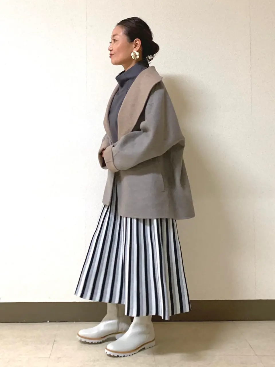 自由区 坂本 コーディネート画像