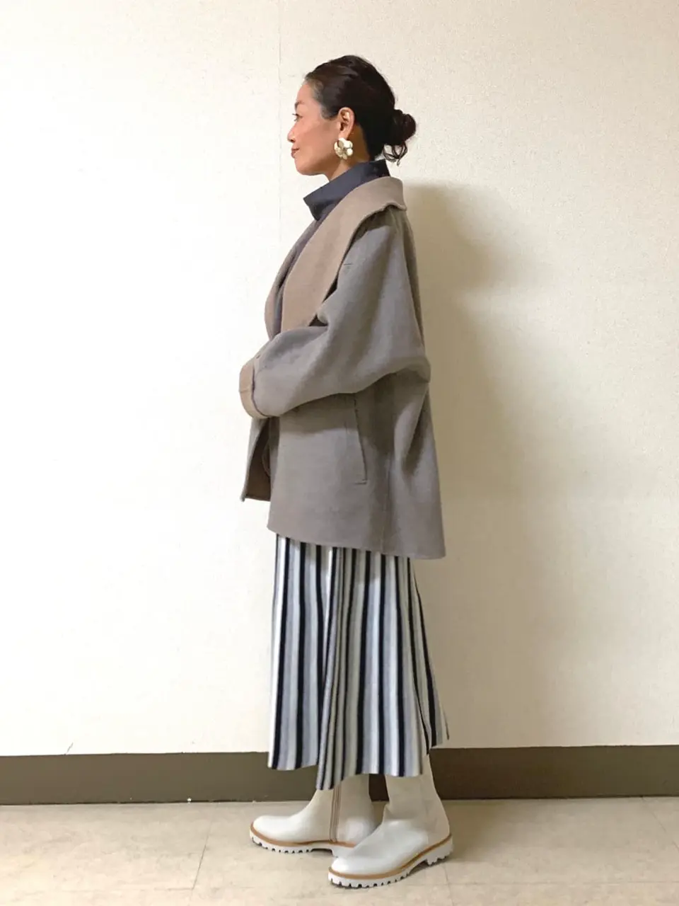 自由区 坂本 コーディネート画像