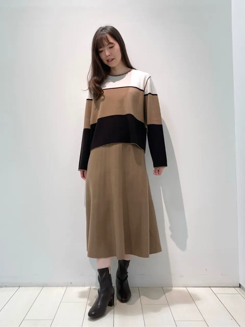  檀 コーディネート画像