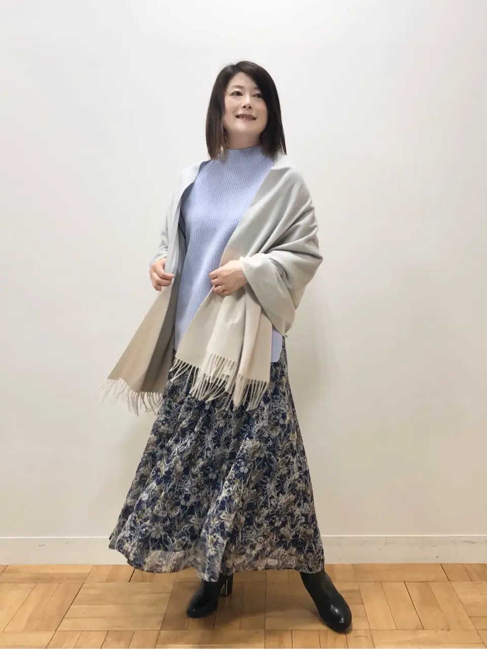 自由区 三木 コーディネート画像