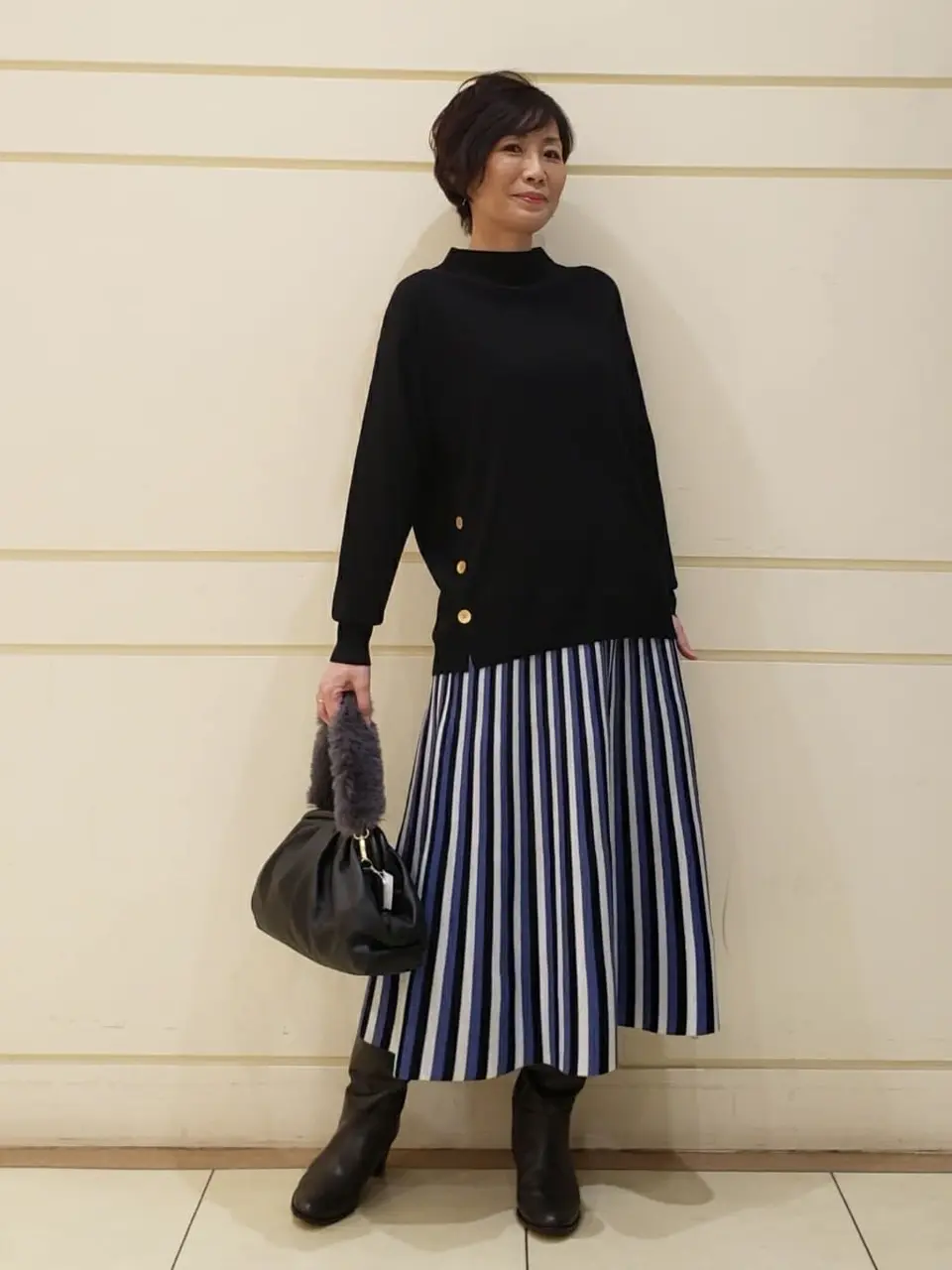 自由区 maruri コーディネート画像