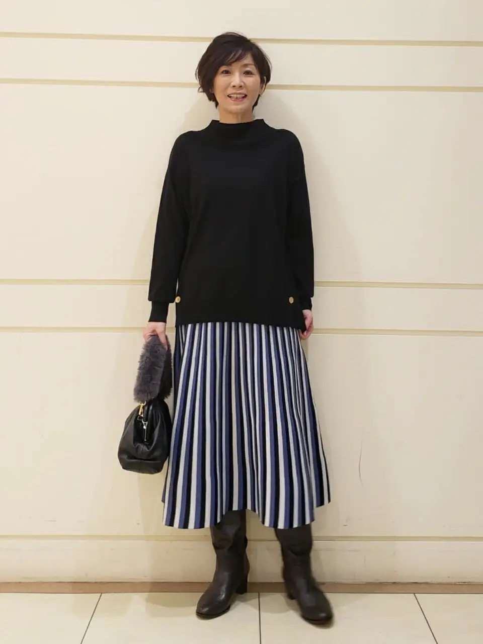 自由区 maruri コーディネート画像