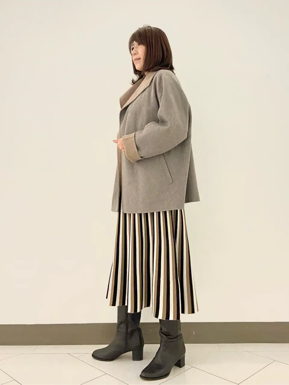 自由区 KAZU コーディネート画像