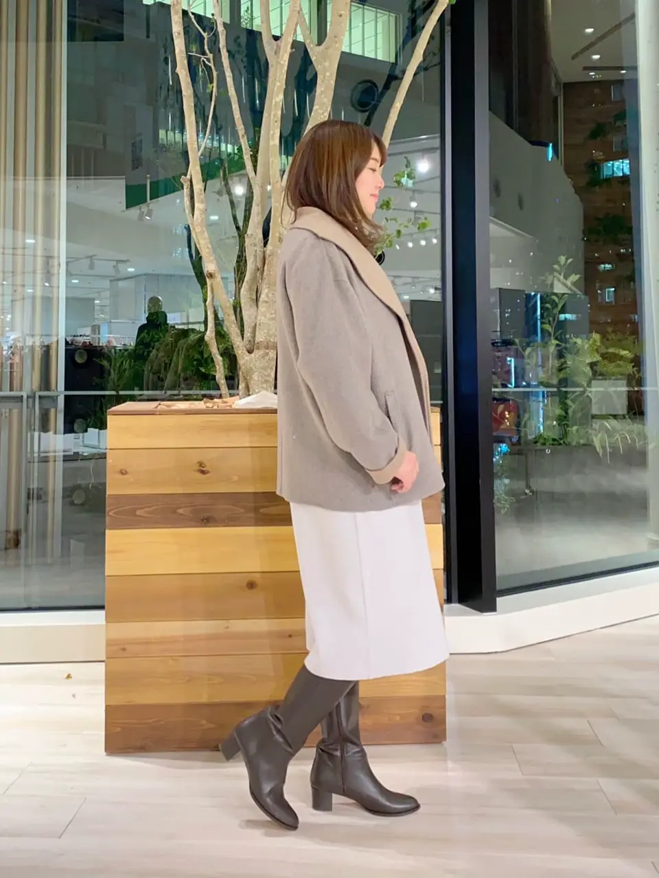 自由区 桑原 コーディネート画像