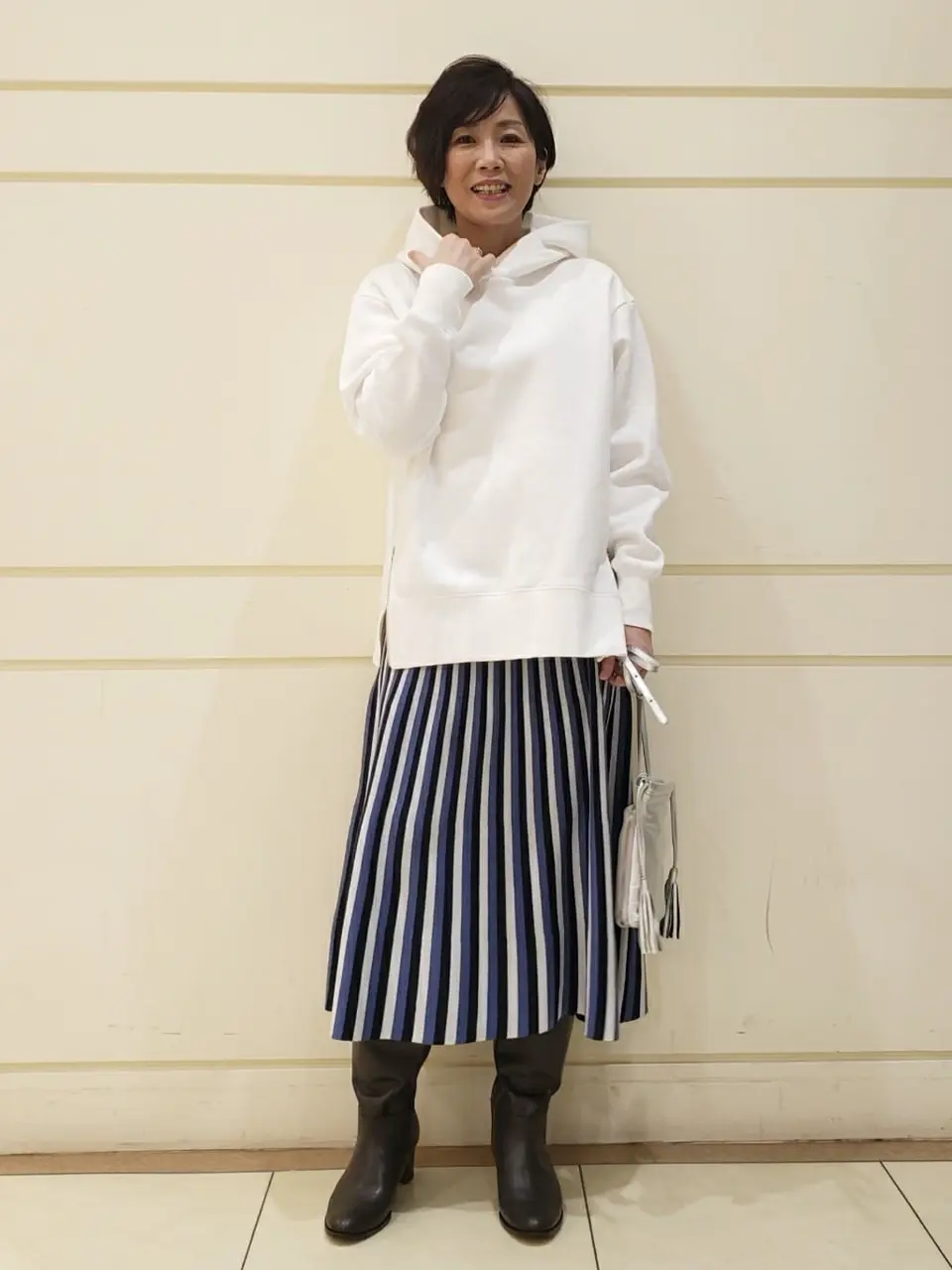 自由区 maruri コーディネート画像