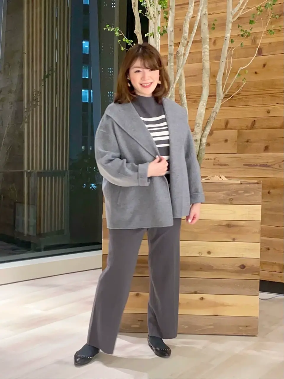 自由区 うめだ コーディネート画像