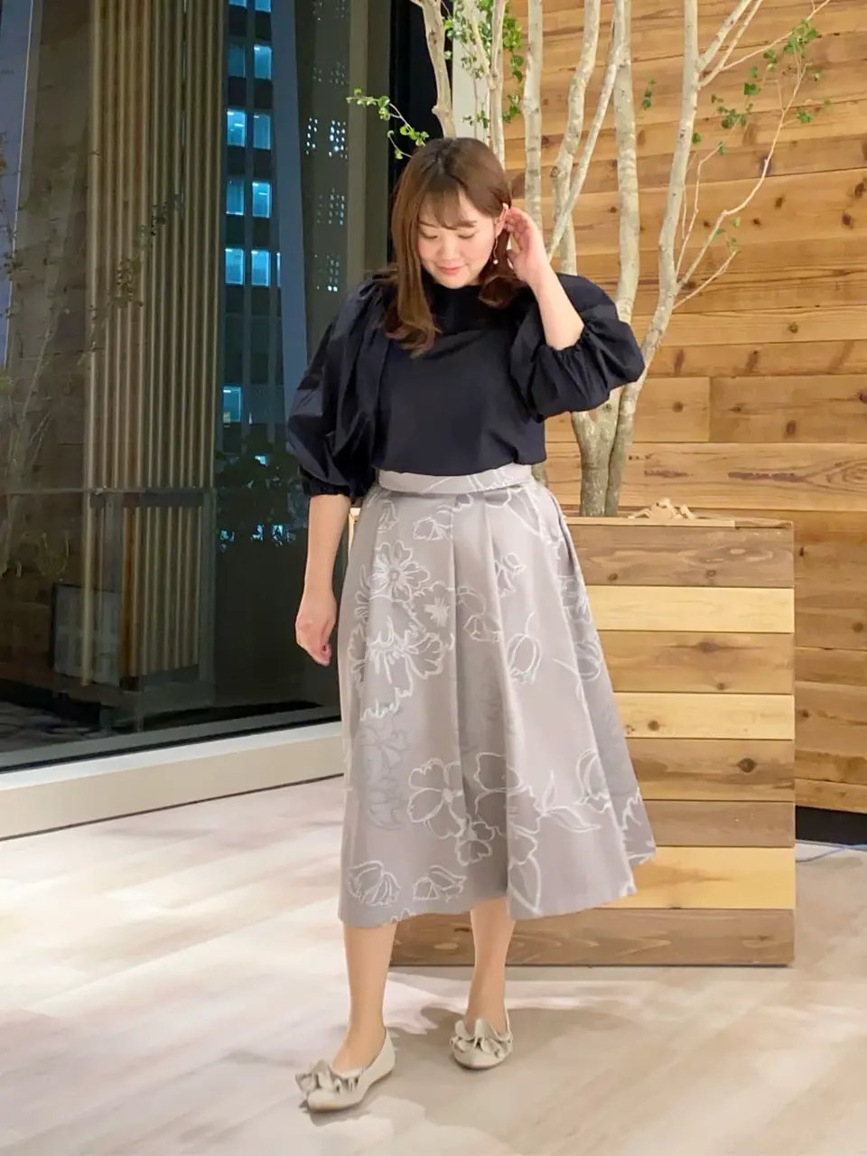 自由区 桑原 コーディネート画像