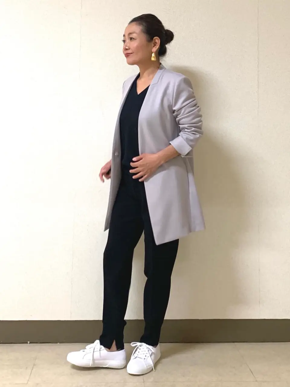 自由区 坂本 コーディネート画像