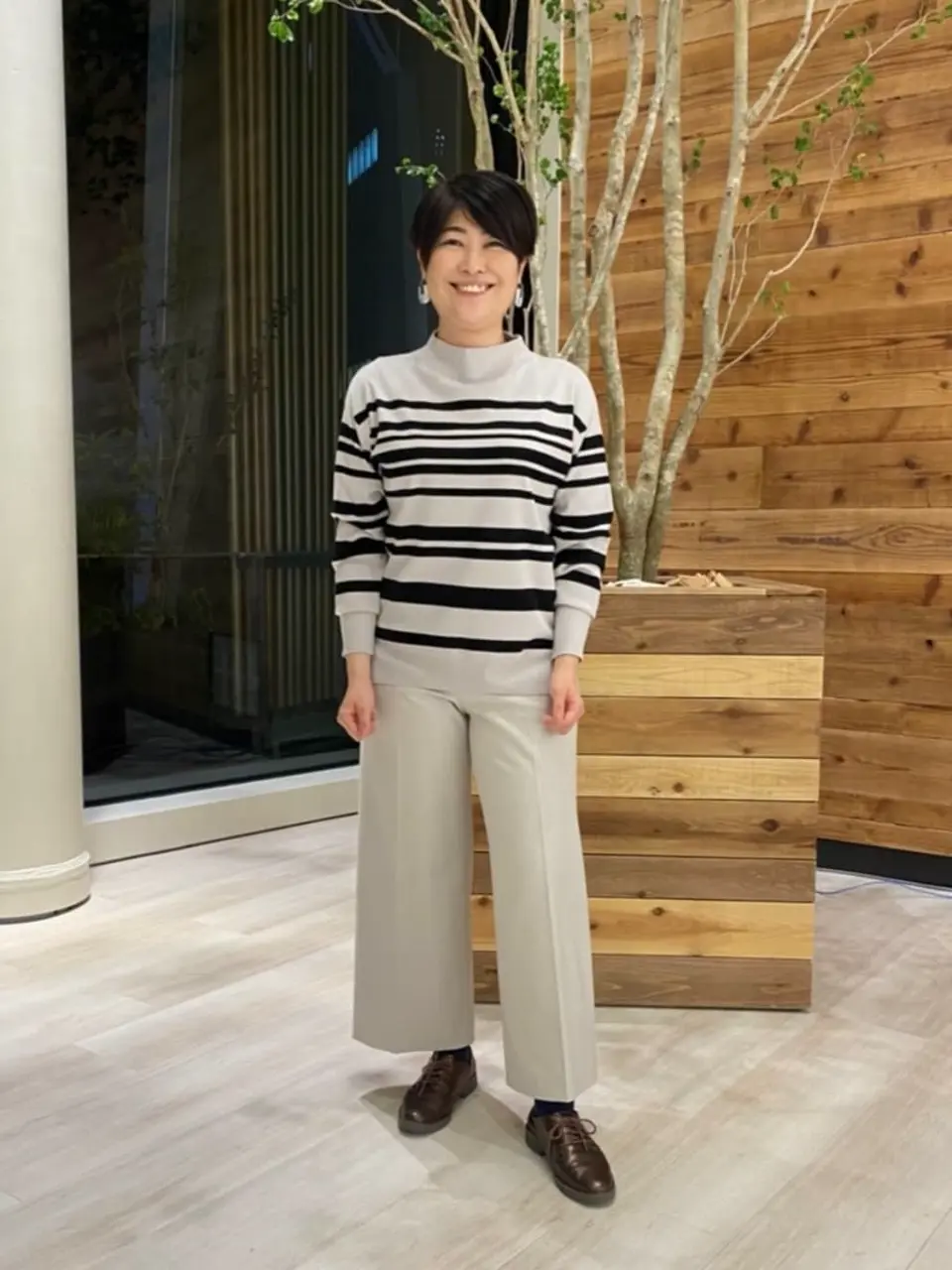 自由区 田中 コーディネート画像