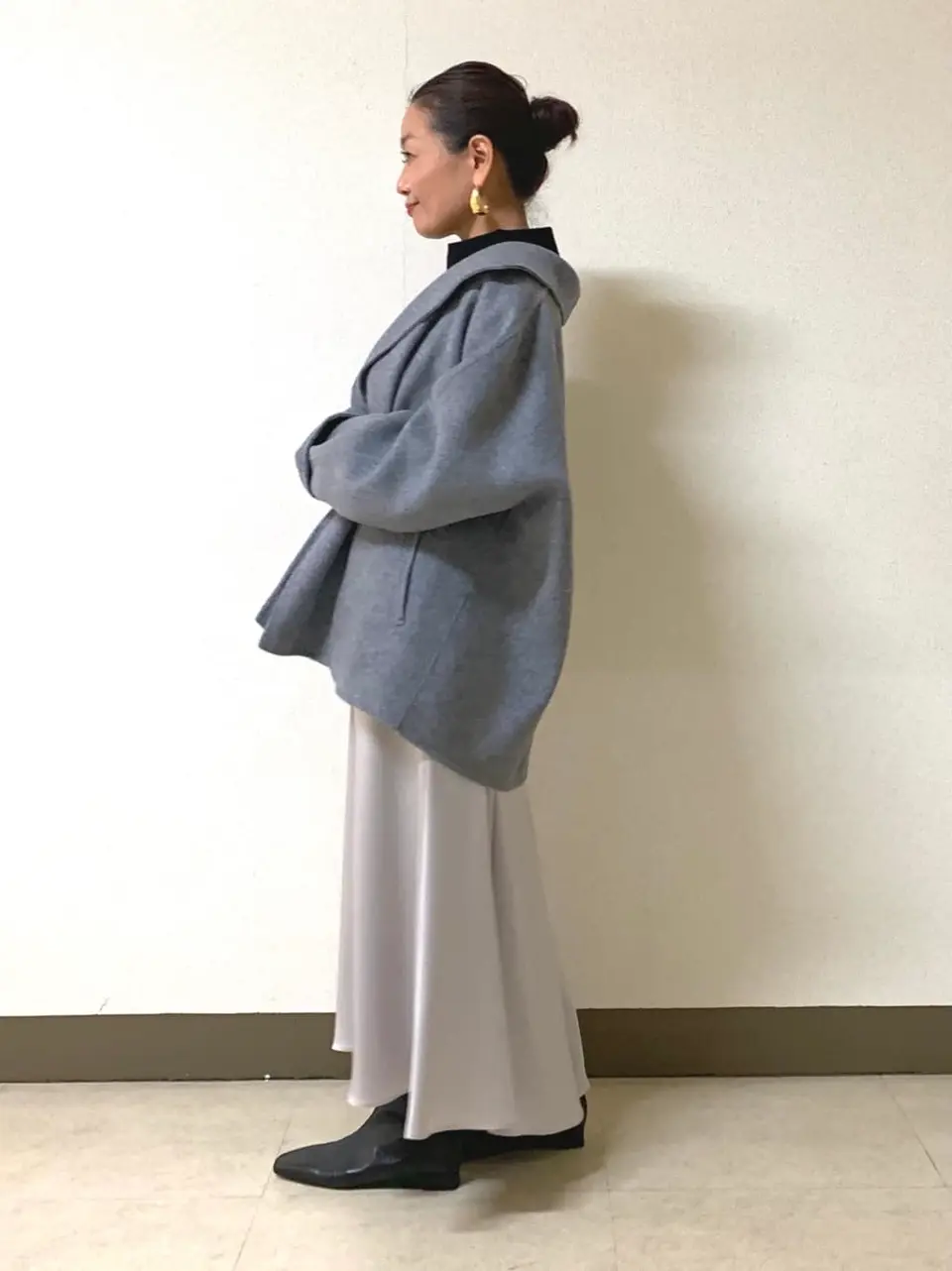 自由区 坂本 コーディネート画像