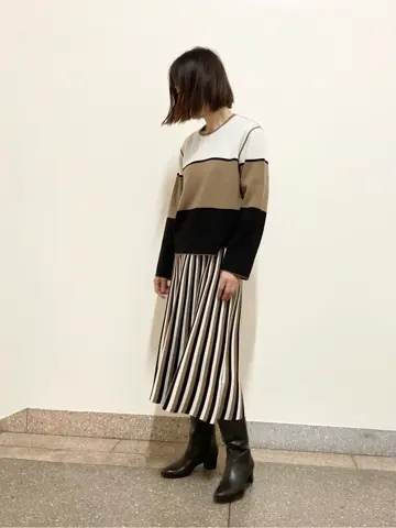 自由区 阿部 コーディネート画像