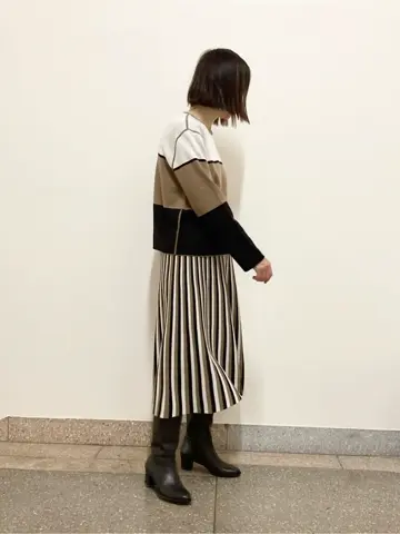 自由区 阿部 コーディネート画像