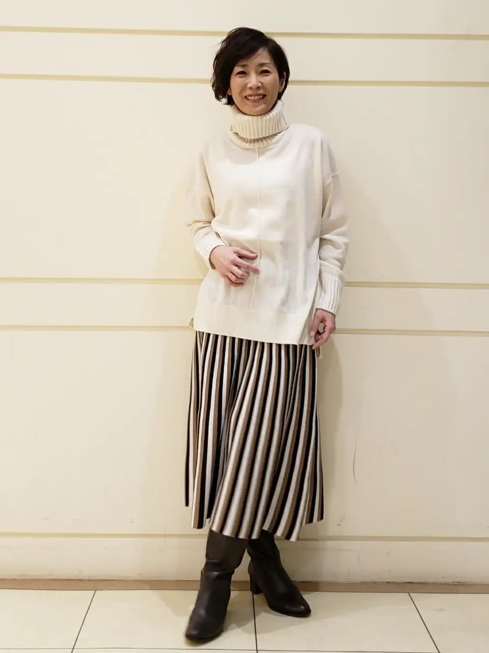 自由区 maruri コーディネート画像