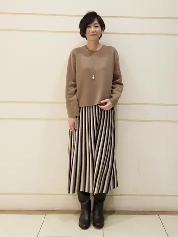 自由区 maruri コーディネート画像