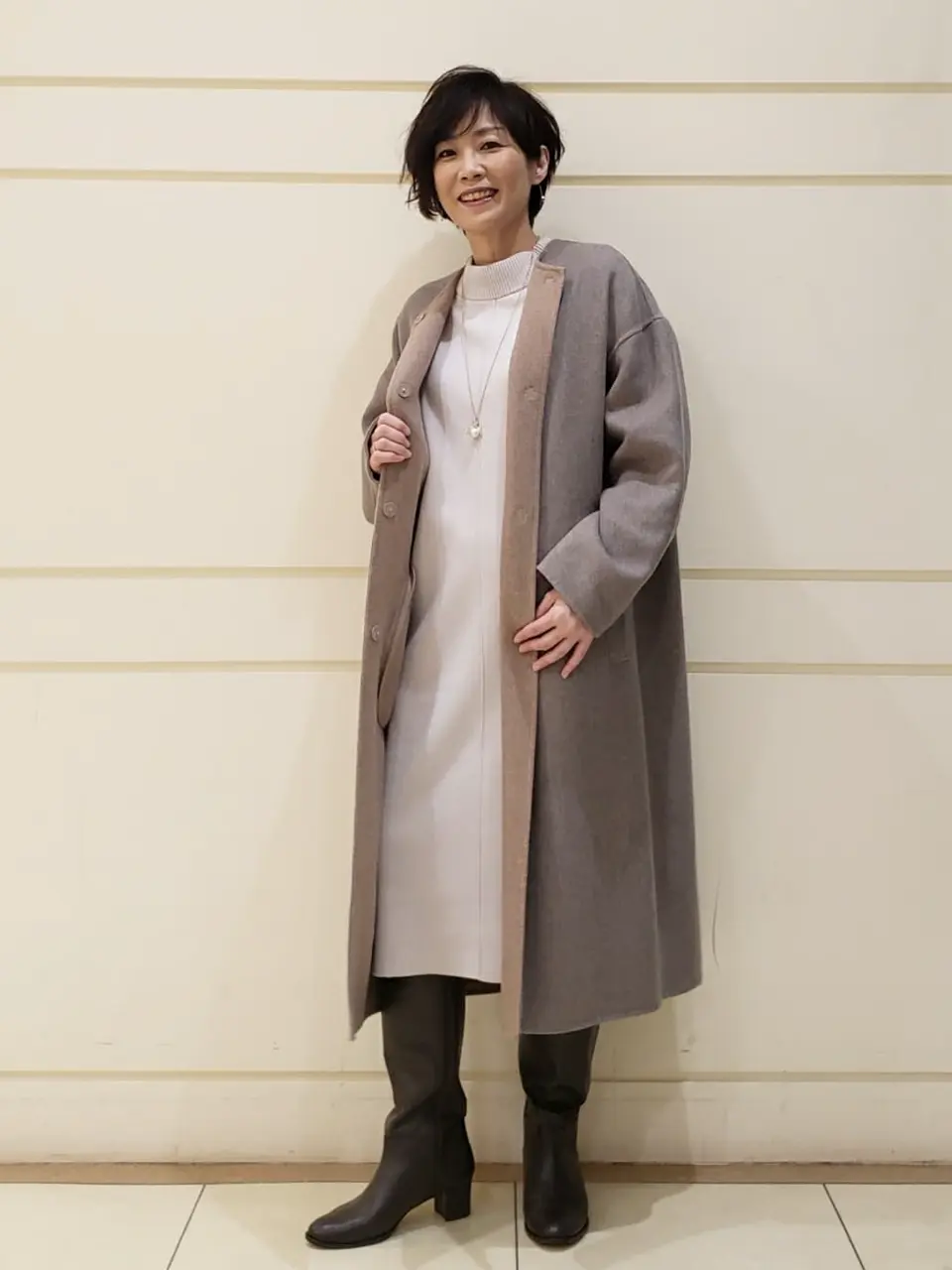 自由区 maruri コーディネート画像