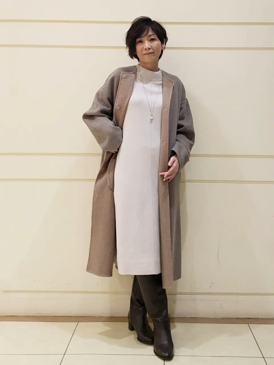 自由区 maruri コーディネート画像