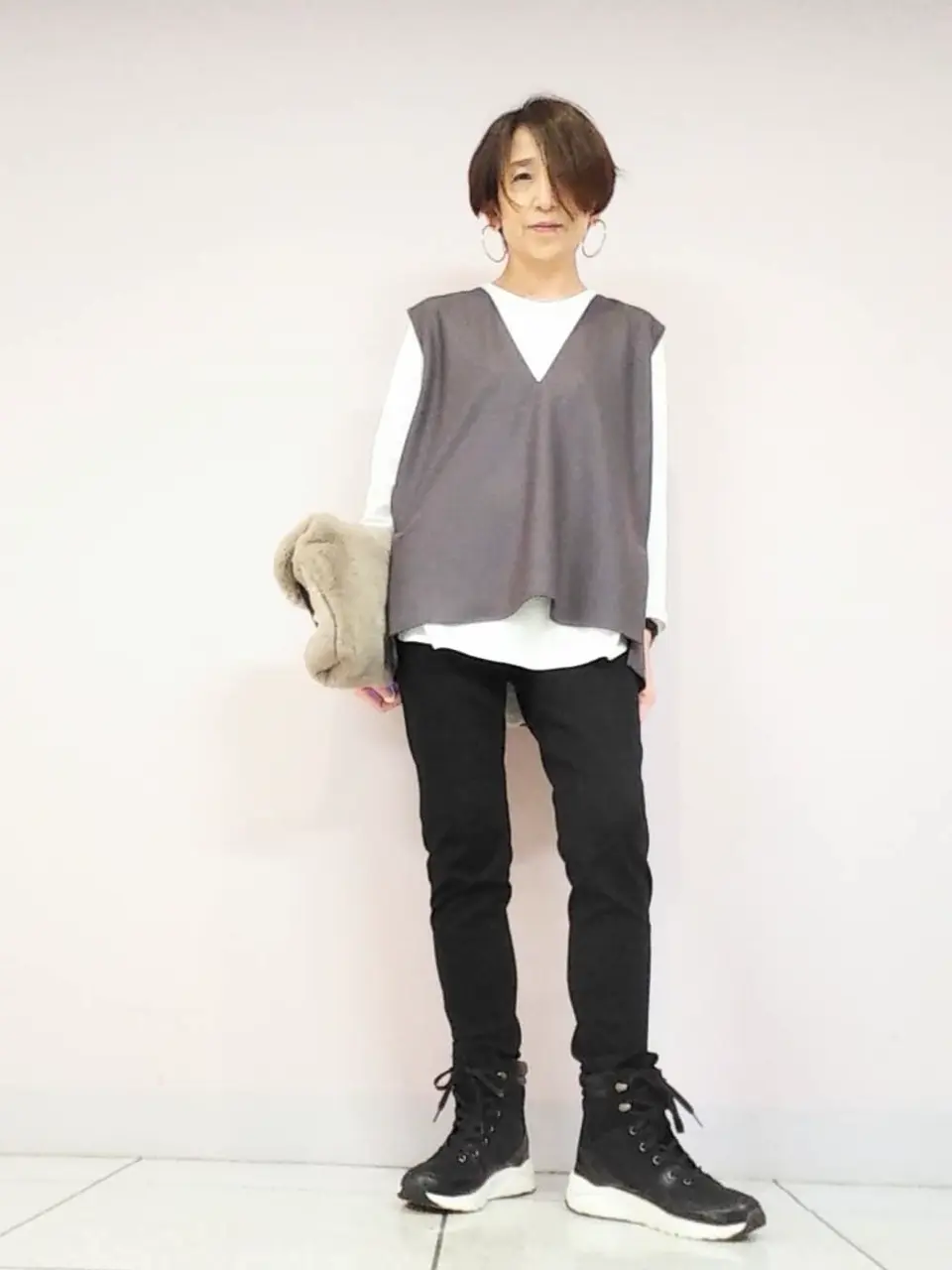 自由区 浅野 コーディネート画像