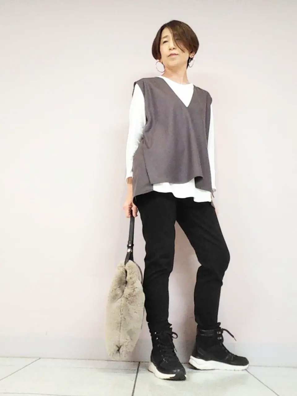 自由区 浅野 コーディネート画像