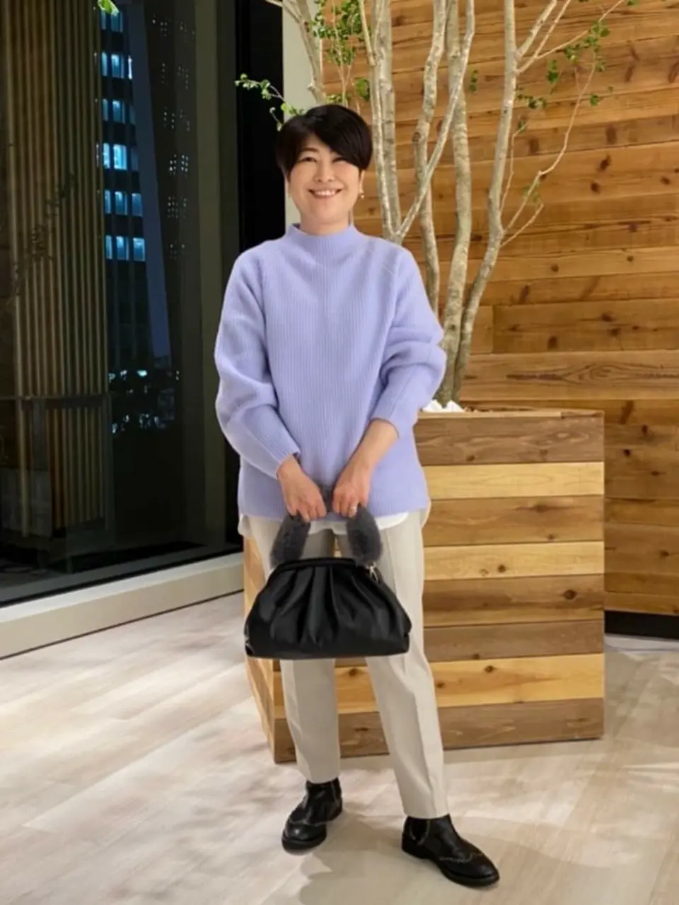 自由区 田中 コーディネート画像