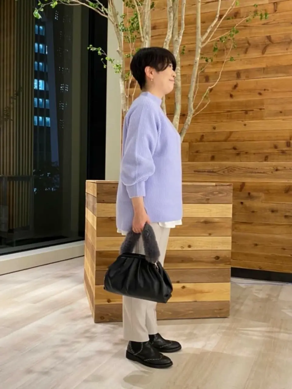 自由区 田中 コーディネート画像