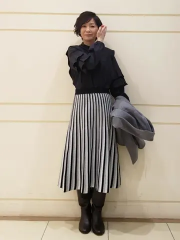 自由区 maruri コーディネート画像