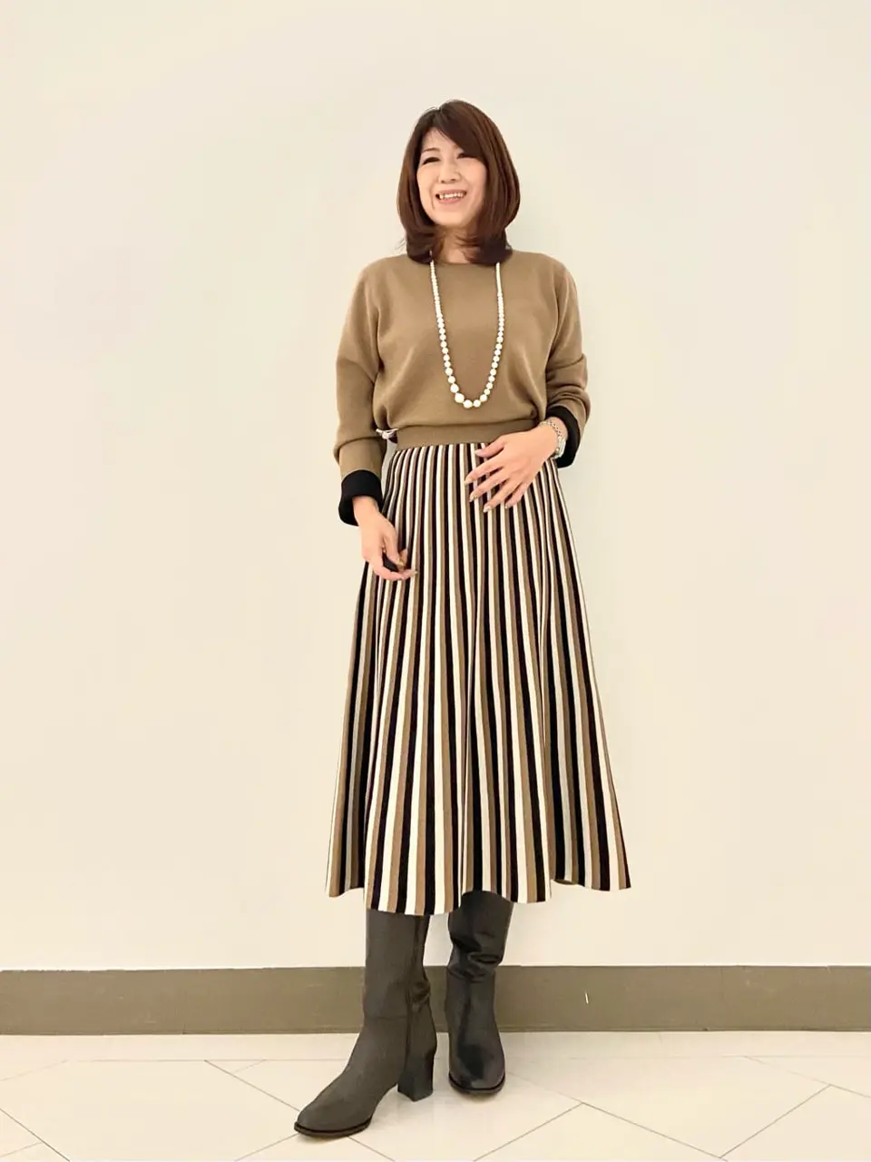 自由区 KAZU コーディネート画像