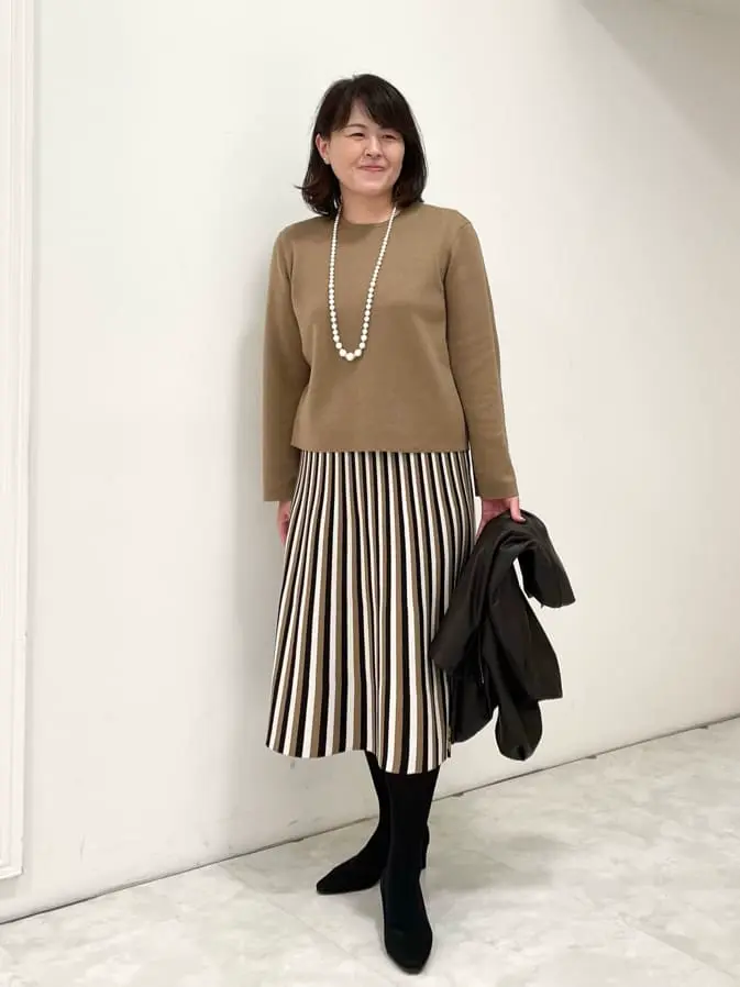 自由区 大野 コーディネート画像