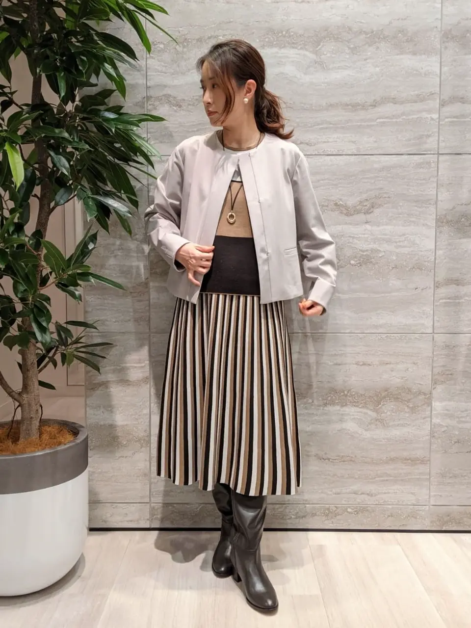 自由区 Nakai コーディネート画像