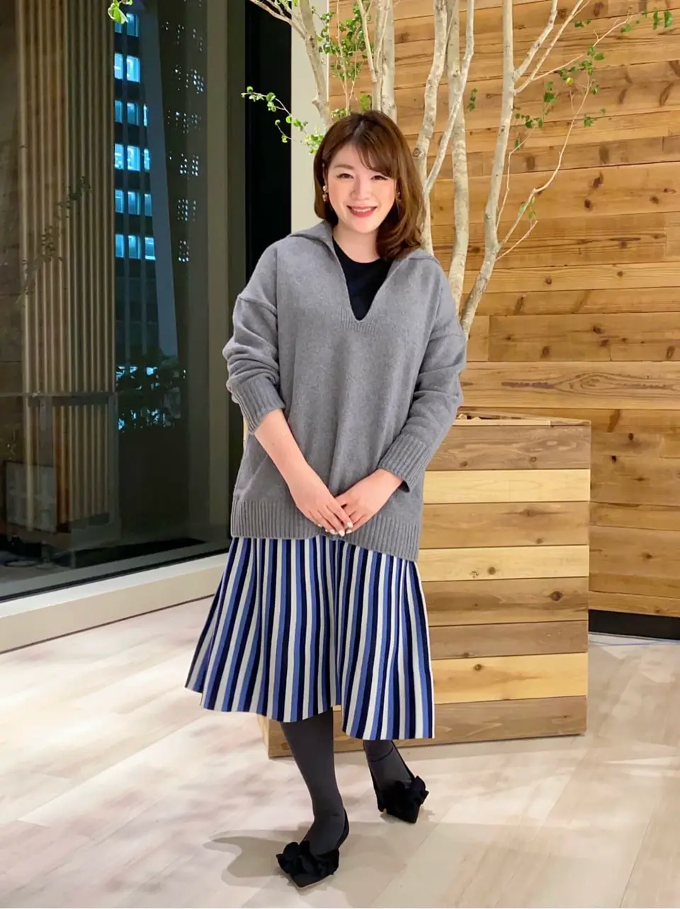 自由区 うめだ コーディネート画像