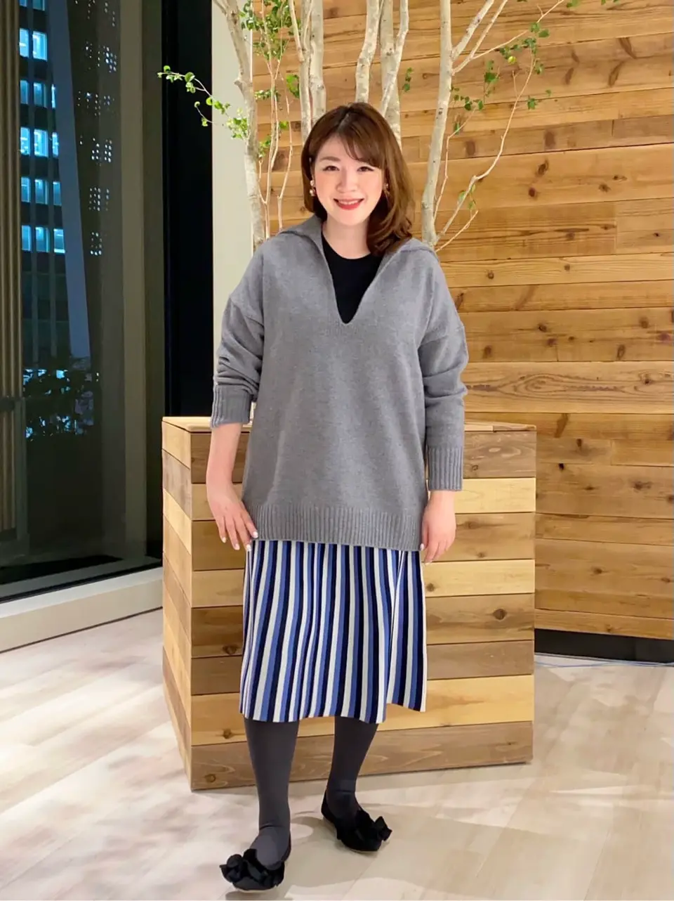 自由区 うめだ コーディネート画像